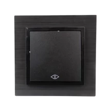 Olbia Electric TITAN keresztkapcsoló (107) kerettel fekete BS-TN.1CR