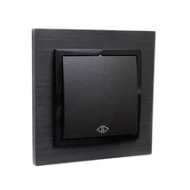 Olbia Electric TITAN keresztkapcsoló (107) kerettel fekete BS-TN.1CR