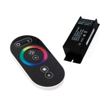 Opoinca LED szalag vezérlő RF Touch 216W fekete AC6314