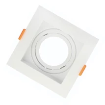 Optonica billenthető műanyag beépíthető spot lámpa fehér 1xGU10 IP20 2050