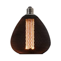Optonica designer LED izzó filament E27 2,5W 188lm 1800K fekete 11701