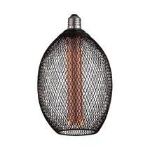 Optonica designer LED izzó filament E27 2,5W 188lm 1800K fekete 11703