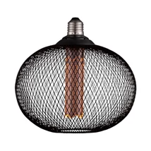Optonica designer LED izzó filament E27 2,5W 188lm 1800K fekete 11705