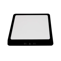 Optonica falon kívüli LED panel négyzet 12W 840lm CCT fekete IP20 12934