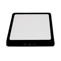 Optonica falon kívüli LED panel négyzet 18W 1260lm CCT fekete IP20 12935