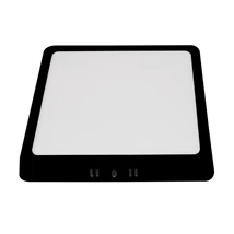Optonica falon kívüli LED panel négyzet 24W 1680lm CCT fekete IP20 12936