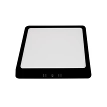 Optonica falon kívüli LED panel négyzet 6W 420lm CCT fekete IP20 12933