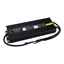 Optonica fémházas LED tápegység 12V 200W 16,7A kültéri IP67 6254