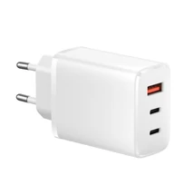 Optonica gyorstöltő adapter 65W 1xUSB-A 2xUSB-C 9531