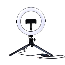Optonica gyűrűs LED selfie lámpa 5V USB 10W 800 lumen CCT IP20 9515