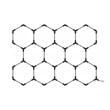 Optonica hexagon LED lámpa rendszer 11 modul 385W 46200lm 6000K 16804