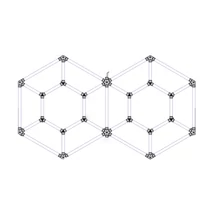 Optonica hexagon LED lámpa rendszer 14 modul 315W 37800lm 6000K 16822