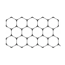 Optonica hexagon LED lámpa rendszer 14 modul 456W 54720lm 6000K 16805