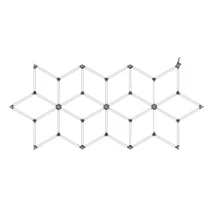 Optonica hexagon LED lámpa rendszer 16 modul 294W 35280lm 6000K 16825