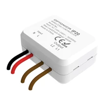 Optonica kinetikus vezeték nélküli kapcsoló + vezérlő fehér 2 körös 7653