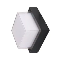 Optonica LED kültéri fali lámpa négyzet 15W 4200K 1000lm IP65 7535