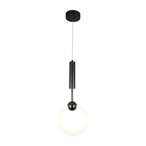 Optonica LED függeszték 10W 800lm 3000K fekete IP20 19068
