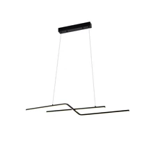 Optonica LED függeszték 13W 1040lm 3000K fekete IP20 19047