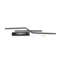 Optonica LED függeszték 13W 1040lm 3000K fekete IP20 19047