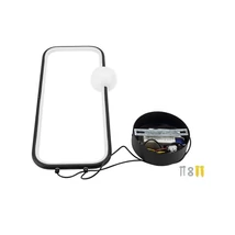 Optonica LED függeszték 15W 1200lm 3000K fekete IP20 19048