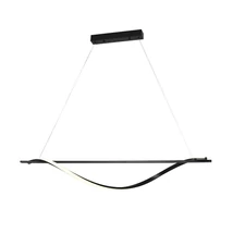Optonica LED függeszték 17W 1360lm 3000K fekete IP20 19037