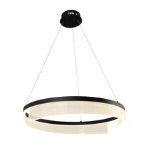 Optonica LED függeszték 23W 1840lm 3000K fekete IP20 19051