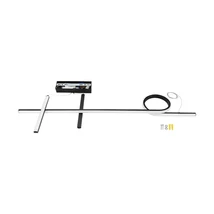 Optonica LED függeszték 24W 1920lm 3000K fekete IP20 19064