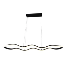 Optonica LED függeszték 24W 1920lm 3000K homok fekete 19045