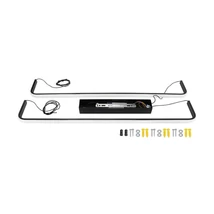 Optonica LED függeszték 25W 2000lm 3000K fekete IP20 19041