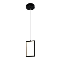 Optonica LED függeszték 4W 320lm 3000K fekete IP20 19049