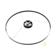Optonica LED függeszték 60W 4800lm 3000K fekete IP20 19036