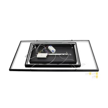 Optonica LED függeszték 67W 5360lm 3000K fekete IP20 19039