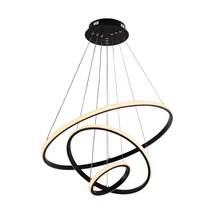 Optonica LED függeszték 78W 4480lm CCT fekete IP20 19005