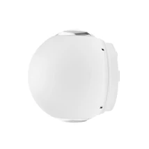 Optonica LED kültéri fali lámpa 6W 660lm 3000K fehér kerek 2LED IP54 7493