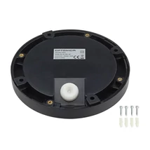 Optonica LED lépcsővilágító lámpa fekete 2W 80lm 4200K kerek IP65 7504