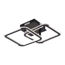 Optonica LED mennyezeti lámpa 30W 2940lm CCT fekete szögletes 19007