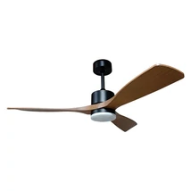 Optonica LED mennyezeti lámpa és ventilátor 18W 1440lm CCT fekete IP20 19110