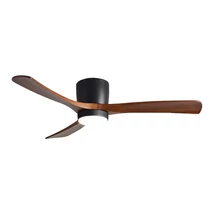Optonica LED mennyezeti lámpa és ventilátor 18W 1440lm CCT fekete IP20 19112