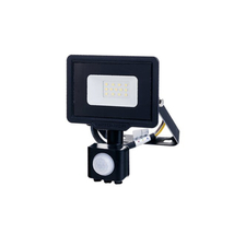 Optonica LED reflektor 10W DW+mozg. 70cm kábel fekete FL5953