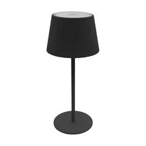 Optonica napelemes szolár LED asztali lámpa 2,5W 280lm CCT fekete IP54 251
