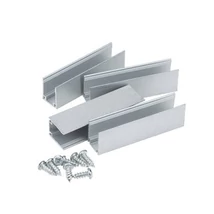 Optonica NEON FLEX alumínium rögzítő sín RGB flexibilis fénykábelhez 5cm AC6639