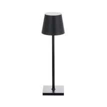 Optonica újratölthető LED asztali lámpa 2,5W 230lm CCT fekete IP44 267
