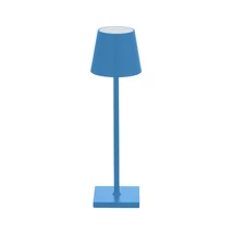 Optonica újratölthető LED asztali lámpa 2,5W 230lm CCT kék IP44 270