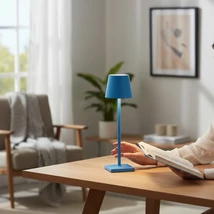 Optonica újratölthető LED asztali lámpa 2,5W 230lm CCT kék IP44 270