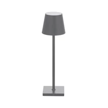 Optonica újratölthető LED asztali lámpa 2,5W 230lm CCT szürke IP44 269