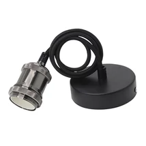 Optonica Vintage függeszték gyöngyház fekete 1xE27 9046