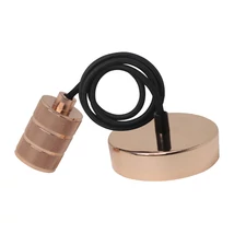 Optonica Vintage függeszték rozé arany 1xE27 9028