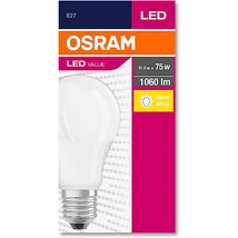 LED E27 10W gömb WW+   Osram