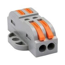 OVOFT22 Csavar nélküli vezeték összekötő, nyitható 0,5-4mm2, 32A, 400VAC 2P