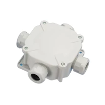 Pawbol kötődoboz 75x75 mm 4 db PG16 tömszelencével szürke IP67 A.0035